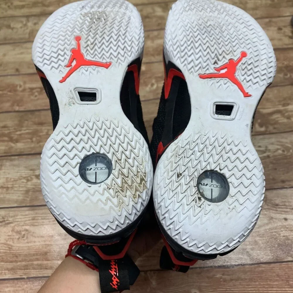 Air‎ Jordan XXXVI Shoes Youth 5 Black Red Basketball Athletic DA9054-001